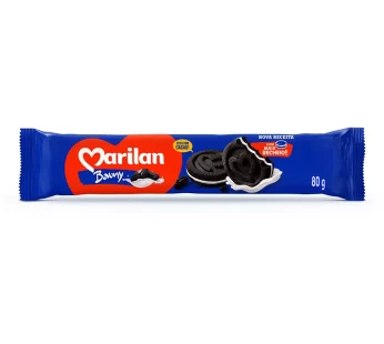 Biscoito Marilan Recheado Sabor Bauny 80g